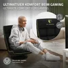 ML-Design Gaming podlahová stolička čierno-zelená, Náhľad obrázku produktu 3