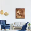 Legendarte - Kunstdruck auf Leinwand - Frauenkopf (La Produktbild-Vorschau 3