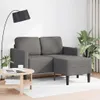 vidaXL Canapé 2 places avec chaise longue en L gris clair Voir les images du produit 1