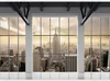 Vlies Fototapete - Clouds over New York City 300x210 cm Produktbild-Vorschau 5