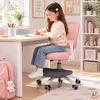 Bürostuhl für Kinder, drehbar, verstellbar, mit Fußstütze, Produktbild-Vorschau 9