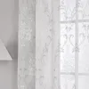Joyswahl Vorhang Voile Gardine mit Kräuselband Ausbrenner Produktbild-Vorschau 6