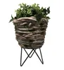 Pflanzschale mit Metallständer - Blumentopf Produktbild-Vorschau 2