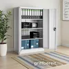tectake® Aktenschrank abschließbar 140 x 90 x 40 cm Produktbild-Vorschau 7