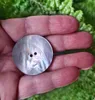 3 St Extra Groß 35mm Echte Schimmernde Akoya Perlmuttknöpfe Produktbild-Vorschau 3