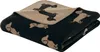 Cawö Decke We Love Dogs Dackel Schwarz Beige (150x200cm) Produktbild-Vorschau 2