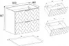 RODAN | Waschbeckunterschrank 60 cm - Schwarz Matt - Produktbild-Vorschau 13