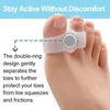 [12X Zehenspreizer, Bunion Korrektur, Gel Zehentrenner Produktbild-Vorschau 4