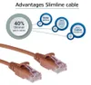 ACT Brown 10 metri di cavo patch LSZH U/UTP CAT6 per Anteprima dell’immagine prodotto 5
