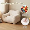 Pouf géant pour adulte, rembourrage en mousse déchiquetée, Voir les images du produit 5