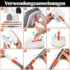 Bodenreinigungsset 3in1 133 cm Teleskop Bürste mit Produktbild-Vorschau 5