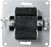Taster McPower ''Flair'' 2-fach, 250V/10A, UP, anthrazit Produktbild-Vorschau 2