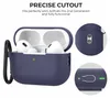 AirPods Pro 3 Silikon Schutzhülle mit Karabiner, Soft Touch Produktbild-Vorschau 2