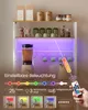 VASAGLE Küchenregal mit LED-Beleuchtung, Standregal mit Produktbild-Vorschau 6