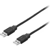 Equip USB 2.0 A auf A Kabel, M/M, 5.0m , Schwarz Produktbild-Vorschau 3