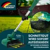 Tagliabordi a batteria Ruwi con contenitore di raccolta 12V Anteprima dell’immagine prodotto 2
