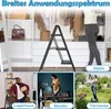 Sessamen-LP Alu Trittleiter 3 Stufen Leiter Klappleiter Produktbild-Vorschau 6