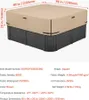 Venkovní kryt na vířivku 2285 x 2285 x 508 mm Odolný proti Náhled obrázku produktu 7