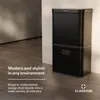 Klarstein Touchless, senzorový odpadkový koš, 56 l, z Náhled obrázku produktu 5