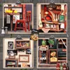 puzzle 3D, mini casa da costruire, pizzeria Uncle Joe, Anteprima dell’immagine prodotto 5