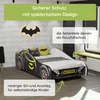 Autobett 70x140 cm Kinderbett mit Matratze Jugendbett mit Produktbild-Vorschau 9