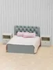 Lundby Puppenhaus - Schlafzimmer Set grau rosa Produktbild-Vorschau 5