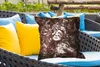 MuchoWow® Outdoor Kissen - Sepia - Frau - Schmetterling - Produktbild-Vorschau 4