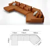 Italienische Möbel Wohnzimmer Ecksofa Couch Polster Luxus Produktbild-Vorschau 1