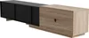UnboxG TV-Lowboard 240 cm Schwarz mit LED-Beleuchtung, 3 Produktbild-Vorschau 16