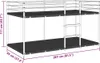 vidaXL Patrová postel bez matrace černá 90x200 cm ocelová Náhled obrázku produktu 6