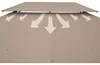 Casaria Gazebo Topas Padiglione 3x4m in Metallo Resistente Anteprima dell’immagine prodotto 4