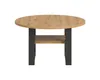 Couchtisch Seattle | rund | Ø75 | Artisan Eiche / grau Produktbild-Vorschau 3