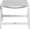 KETTLER Basic Plus Hocker weiß-matt/hellgrau Produktbild-Vorschau 2