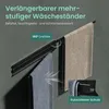 Mai & Mai Handtuchhalter ohne Bohren, 180° schwenkbar mit 3 Produktbild-Vorschau 2