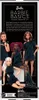 A group of Barbie dolls wearing black dresses, presented on a black background with text and branding. Náhled obrázku produktu
