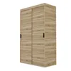 Zweitüriger Schiebetürenschrank Kleiderschrank PEDRI 120 cm Produktbild-Vorschau 8