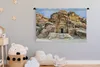MuchoWow® Wandteppich Wandbehang Tempel in Petra Jordanien Produktbild-Vorschau 3