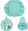 Intirilife Cosmetic Bag in SKY BLUE - Okrúhla Náhľad obrázku produktu 4