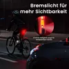 Fahrradlicht Rücklicht LED mit Bremslichtfunktion, StVZO Produktbild-Vorschau 4