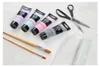 A collection of art supplies including paint tubes, brushes, and scissors. Náhľad obrázku produktu