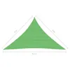 vidaXL Tenda da sole 160 g/m² Verde chiaro 3x3x4,2 m HDPE Anteprima dell’immagine prodotto 10