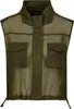 monari Damen Jacke transparent Netz olive Größe 44 mit Produktbild-Vorschau 1
