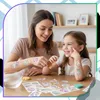 Temporäre Einhorn-Tattoos für Kinder, Set mit 20 Bögen Produktbild-Vorschau 2