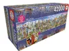 A box of a 42000-piece puzzle depicting a panoramic view of famous world landmarks and cities. Náhľad obrázku produktu