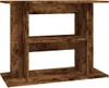 vidaXL Stojan na akvárium s dymovým dubom 80 x 35 x 60 cm Náhľad obrázku produktu 1