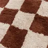 Volero - Retro Teppich - Gambit Braun Weiß - 80x150 cm - Produktbild-Vorschau 5