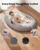 SucceBuy letto per cani e umani, 132x86x24 cm, letto in Anteprima dell’immagine prodotto 4