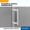 Exquisit Kühlschrank KS16-4-HE-040D inoxlook | Standgerät | Produktbild-Vorschau 9