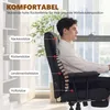 Masážní křeslo HOMCOM 3D s hnětací funkcí, opěrkou nohou a Náhled obrázku produktu 5