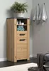 Midischrank "Chase" Artisan Eiche grau, Badschrank 53 x 118 Produktbild-Vorschau 3